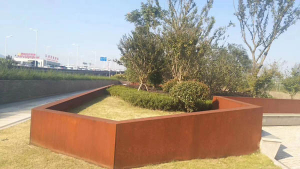 天涯耐候钢挡土墙